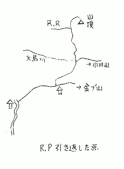 瑞牆山ルート図