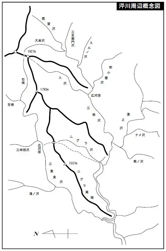 泙川周辺概念図