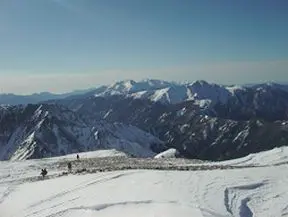 塩見岳から荒川三山